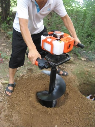 3.5馬力單人植樹挖坑機